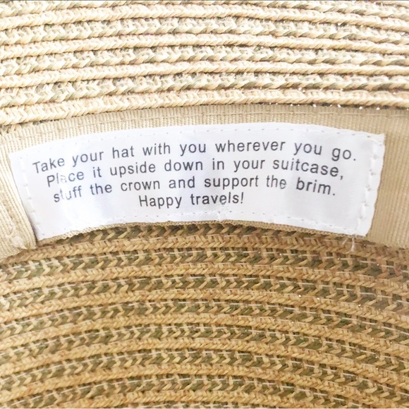 Sonoma Packable Natural Straw Cloche Hat - Picture 12 of 13